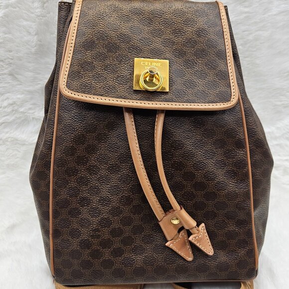 Céline  Macadam Triomphe Backpack - Picture 1 of 17